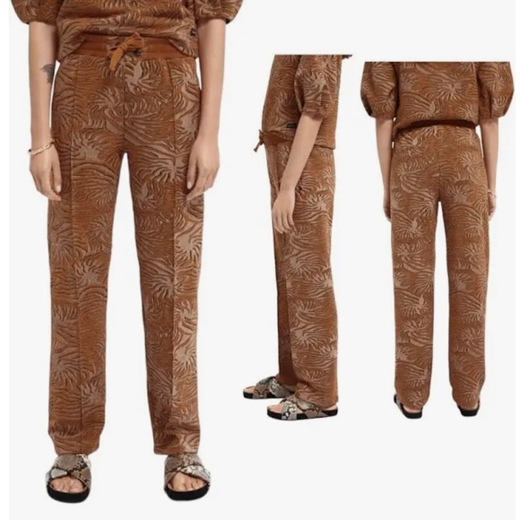 Scotch & Soda Jacquard Sweatpants Size XL - Picture 4 of 6